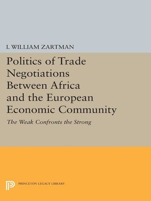 cover image of Politics of Trade Negotiations Between Africa and the European Economic Community